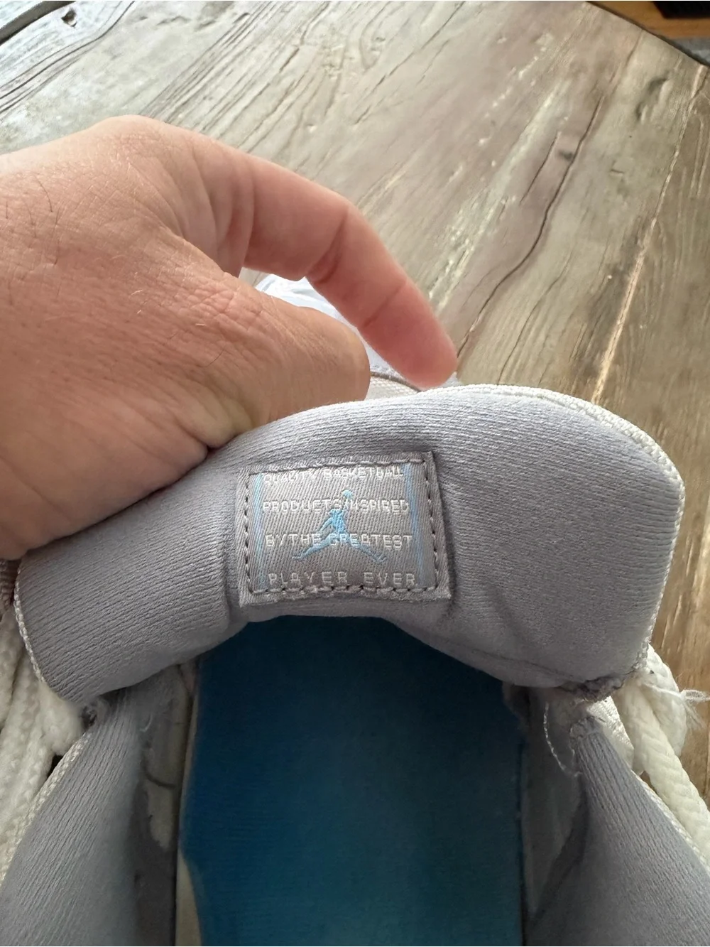 Jordan 11 low White and Light Gray High-Top Sneakers